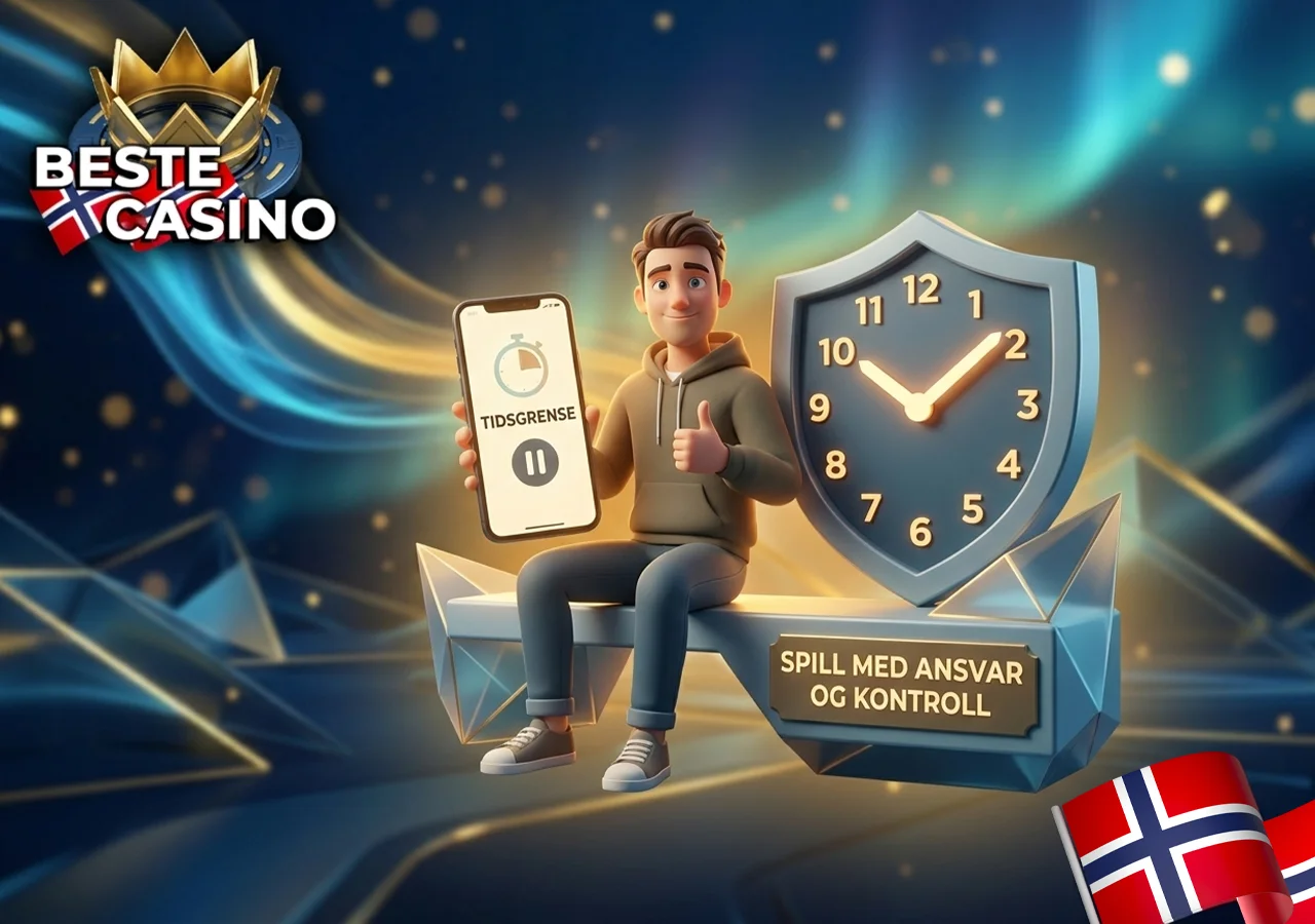 Verktøy og råd for ansvarlig pengespill hos norske casinooperatører.