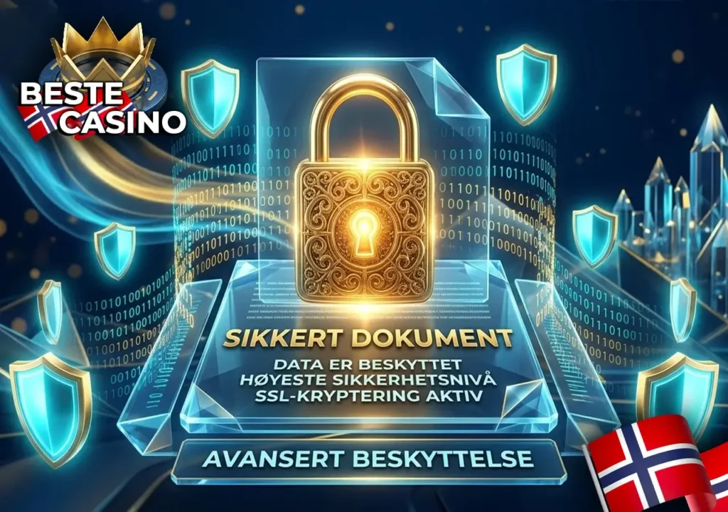 Personvernregler og databeskyttelse hos Beste Casino Norge.